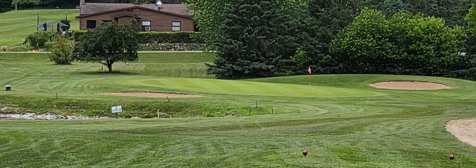 Golf Couse And Club House